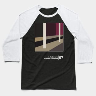 At The Drive-In - Acrobatic Tenement / Minimal Style Graphic Artwork Baseball T-Shirt
